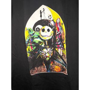 Nightmare Before Christmas Neon Tee Black - Size L Disney